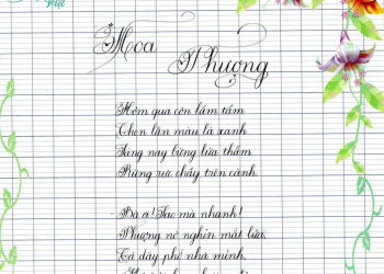 bài viết chữ đẹp lớp 5